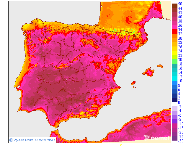 Temperatures mximes