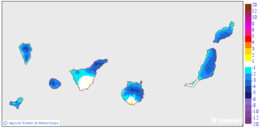 Variacin das temperaturas mximas respecto ao da anterior