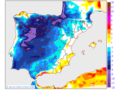 Variation des tempratures maximales par rapport au jour prcdent