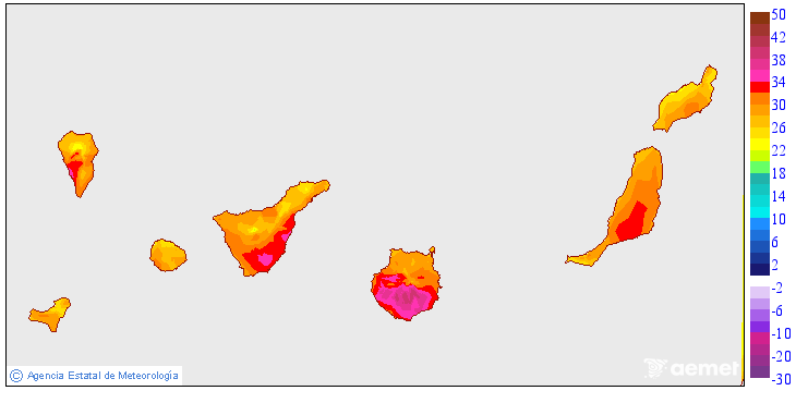 Temperatures mximes