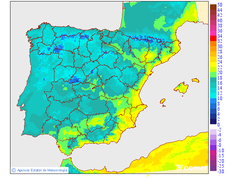 Minimum temperatures