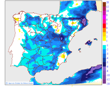 Variation des tempratures maximales par rapport au jour prcdent