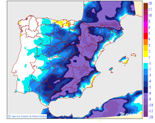 Variation des tempratures maximales par rapport au jour prcdent