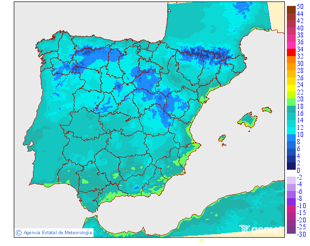 Temperaturas mnimas