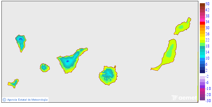Temperaturas mnimas