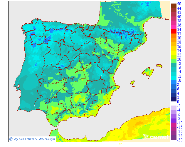 Temperatures mnimes