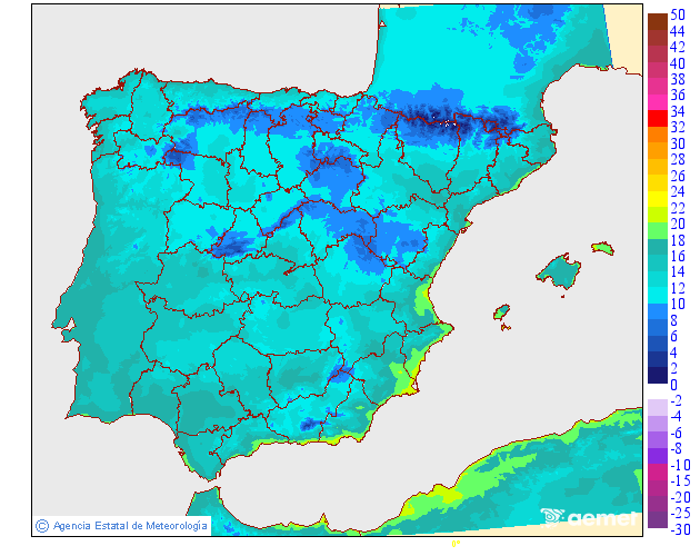 Temperaturas mnimas