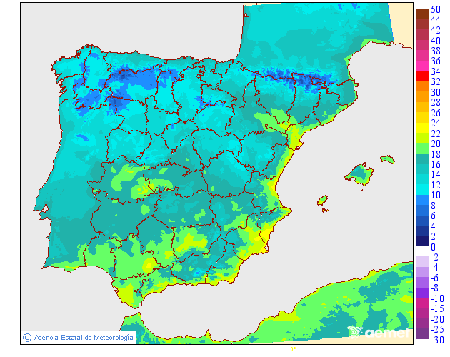 Temperaturas mnimas