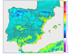 Minimum temperatures