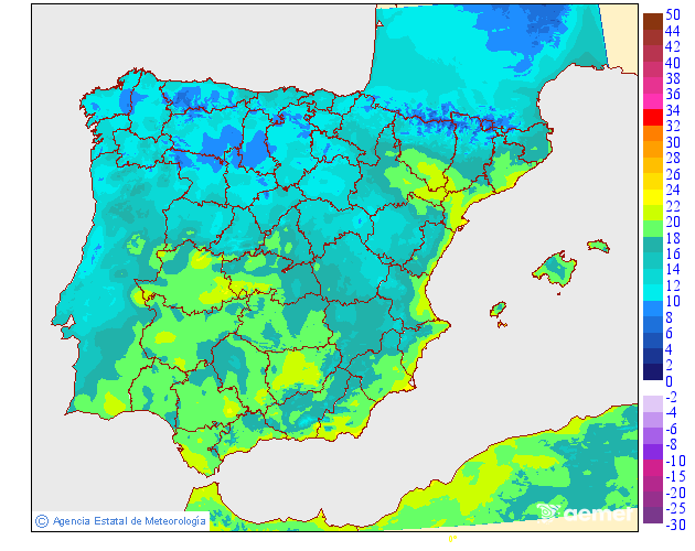 Temperaturas mnimas