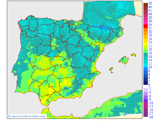 Temperaturas mnimas