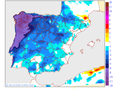 Variation des tempratures maximales par rapport au jour prcdent