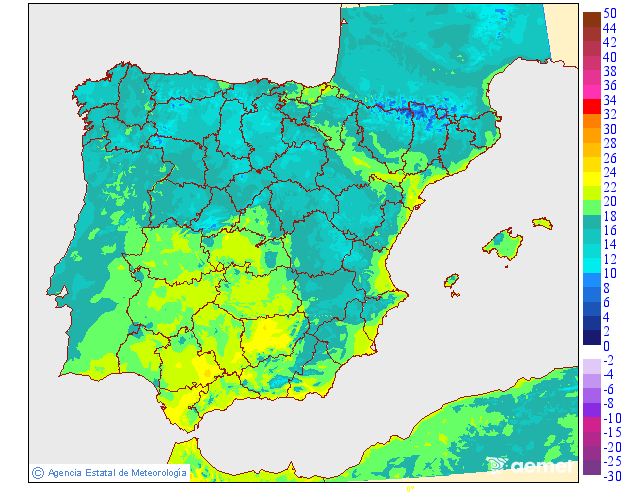 Temperaturas mnimas