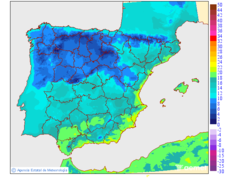 Minimum temperatures for the day after tomorrow in the Canary Islands