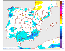 Variaci de les temperatures mximes respecte al dia anterior