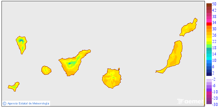 Temperaturas mximas