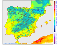 Tenperatura maximoak