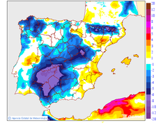 Variaci de les temperatures mximes respecte al dia anterior