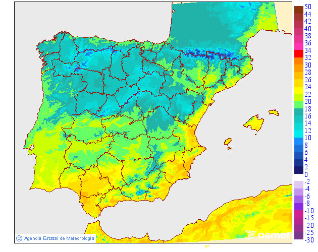Tempratures maximales