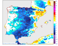 Variaci de les temperatures mnimes respecte al dia anterior