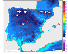 Minimum temperatures for the day after tomorrow in the Canary Islands