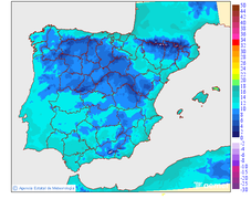 Minimum temperatures