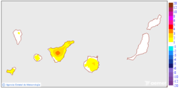 Variaci de les temperatures mximes respecte al dia anterior