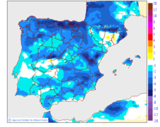 Variacin das temperaturas mximas respecto ao da anterior