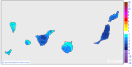 Variaci de les temperatures mximes respecte al dia anterior