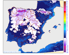Minimum temperatures for tomorrow in the Peninsula and Balearic Islands