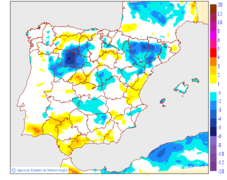 Tenperatura maximoen aldaketa aurreko egunarekiko