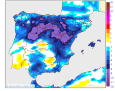 Variaci�n de las temperaturas m�ximas respecto al d�a anterior