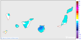 Variation des temp�ratures maximales par rapport au jour pr�c�dent