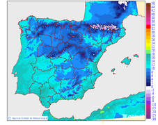 Maximum temperatures for the day after tomorrow in the Canary Islands