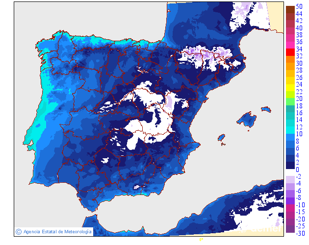 Tenperatura minimoak