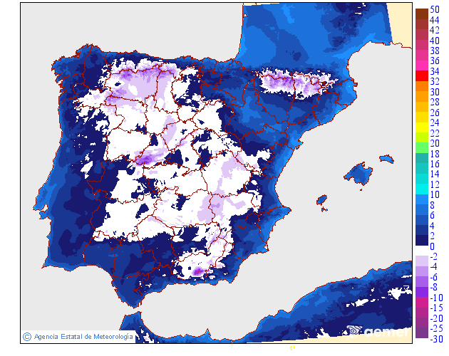Temperaturas m�nimas