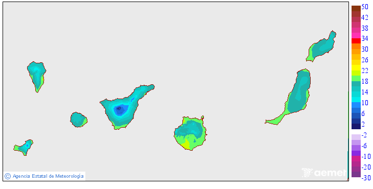 Temperaturas m�nimas