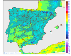 Maximum temperatures for the day after tomorrow in the Canary Islands