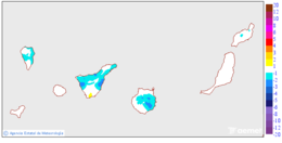 Variaci� de les temperatures m�ximes respecte al dia anterior