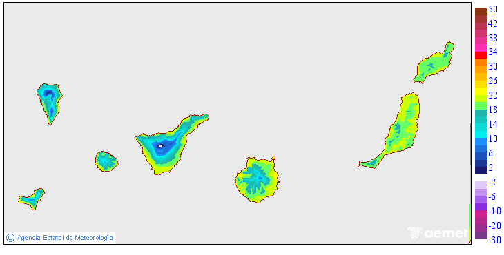Temp�ratures maximales