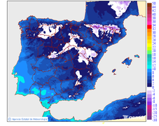 Minimum temperatures for tomorrow in the Peninsula and Balearic Islands