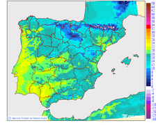 Maximum temperatures for tomorrow in the Peninsula and Balearic Islands
