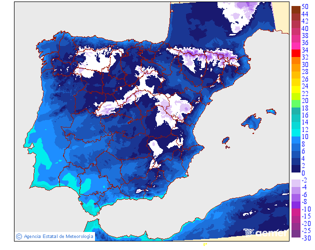 Tenperatura minimoak