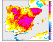 Tenperatura maximoen aldaketa aurreko egunarekiko
