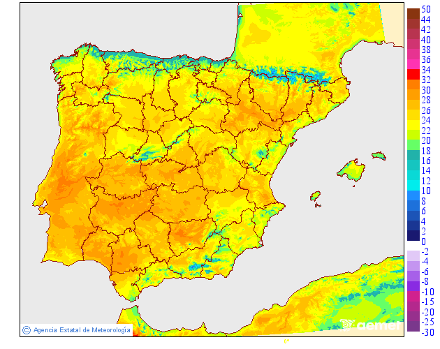 Temp�ratures maximales