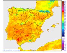 Temperaturas m�ximas