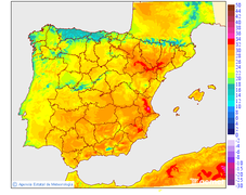 Temperaturas m�ximas