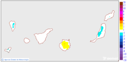 Variaci� de les temperatures m�nimes respecte al dia anterior