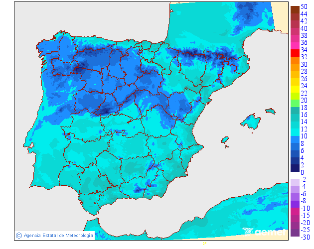 Temperatures m�nimes