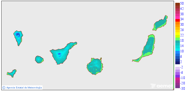 Temperaturas m�nimas